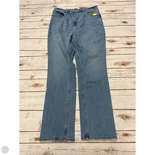 Jeans Flared By Abercrombie And Fitch In Blue Denim, Size: 12