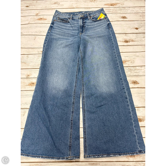 Jeans Wide Leg By Old Navy In Blue Denim, Size: 12