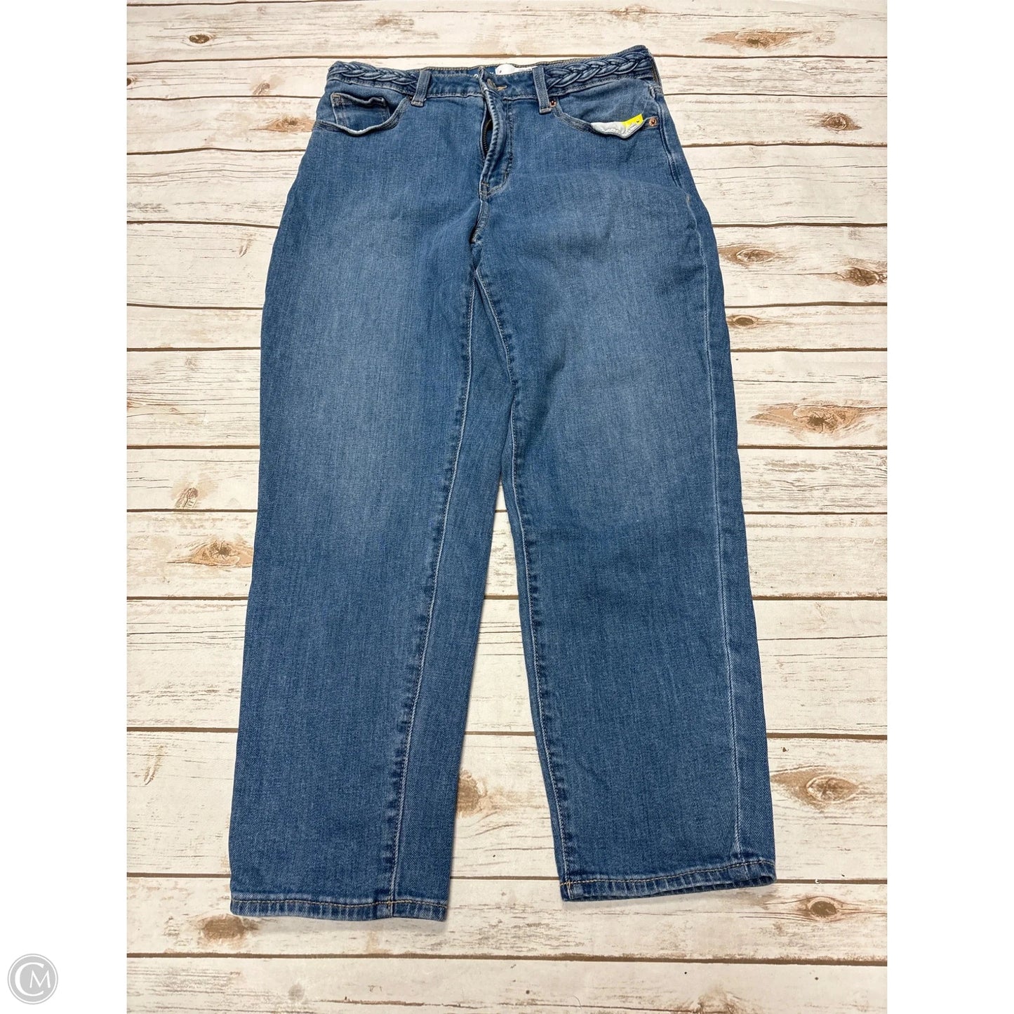 Jeans Straight By Old Navy In Blue Denim, Size: 8
