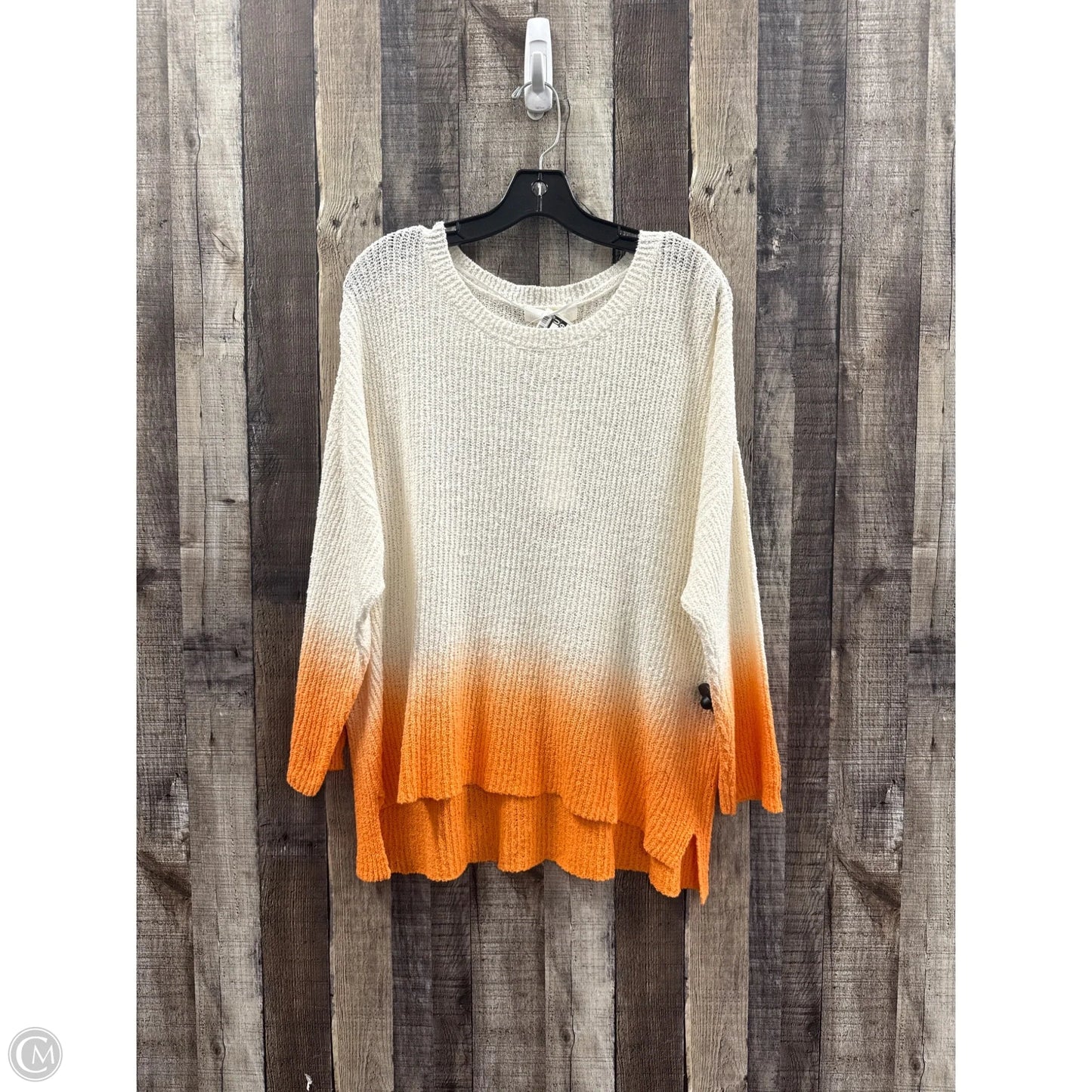 Sweater By Adyson Parker In Orange, Size: Xl