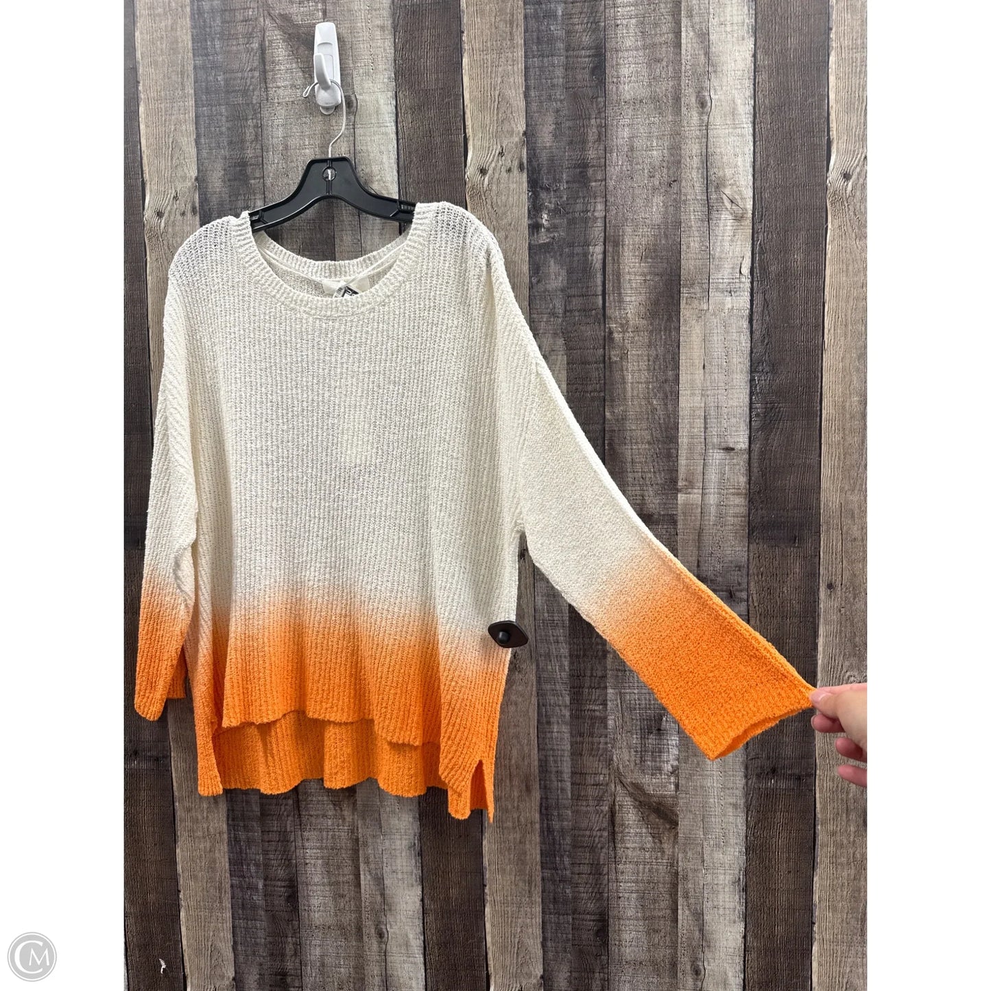 Sweater By Adyson Parker In Orange, Size: Xl