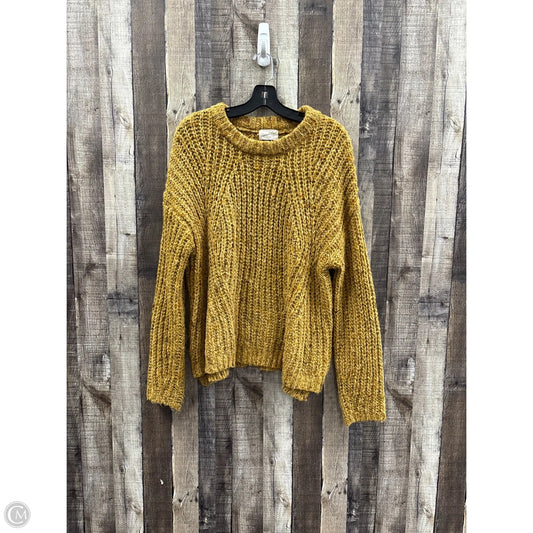 Sweater By Universal Standard In Gold, Size: M