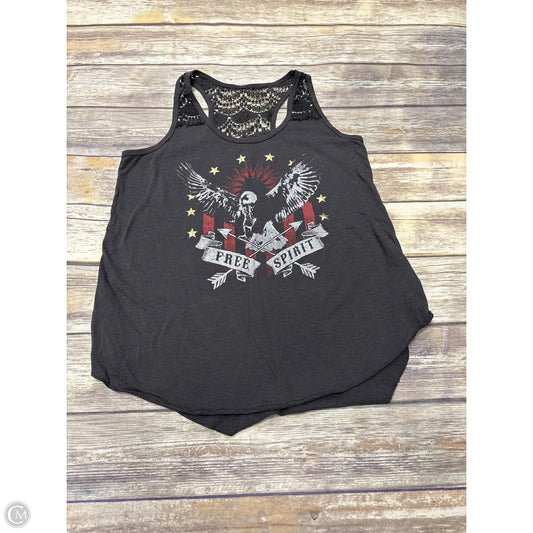 Tank Top By No Boundaries In Grey, Size: L