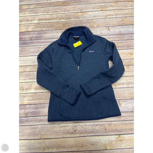 Athletic Jacket By Patagonia In Blue, Size: S