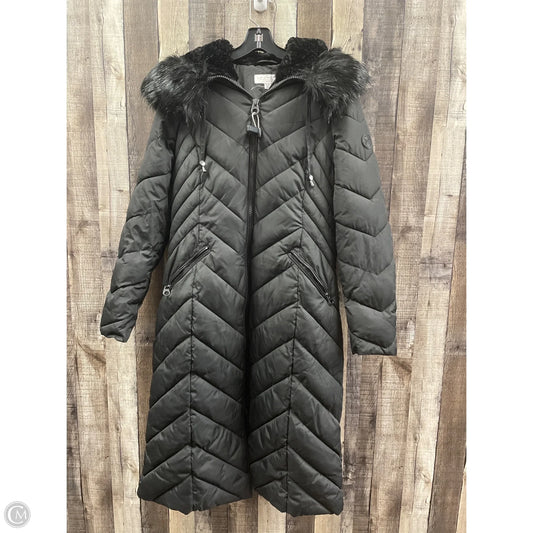 Coat Puffer & Quilted By Laundry In Black, Size: M