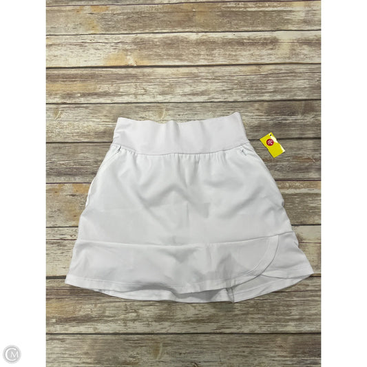 Athletic Skort By Adidas In White, Size: S