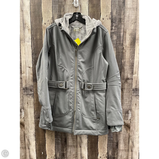 Coat Other By Athleta In Silver, Size: M