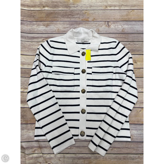 Top Long Sleeve By Gap In Striped Pattern, Size: Xs