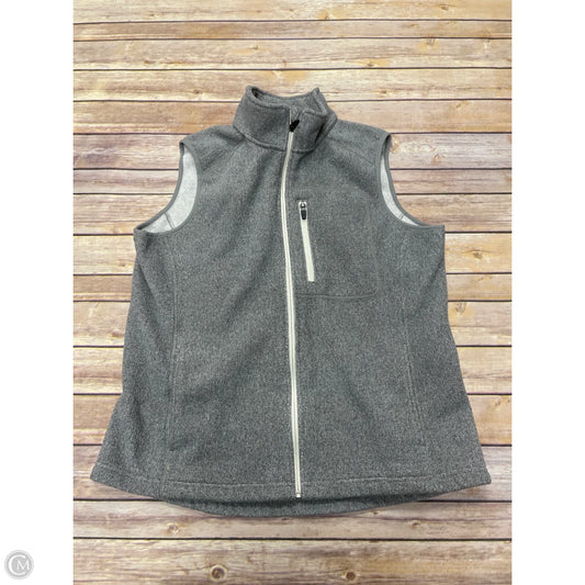 Vest Fleece By Duluth Trading In Grey, Size: L