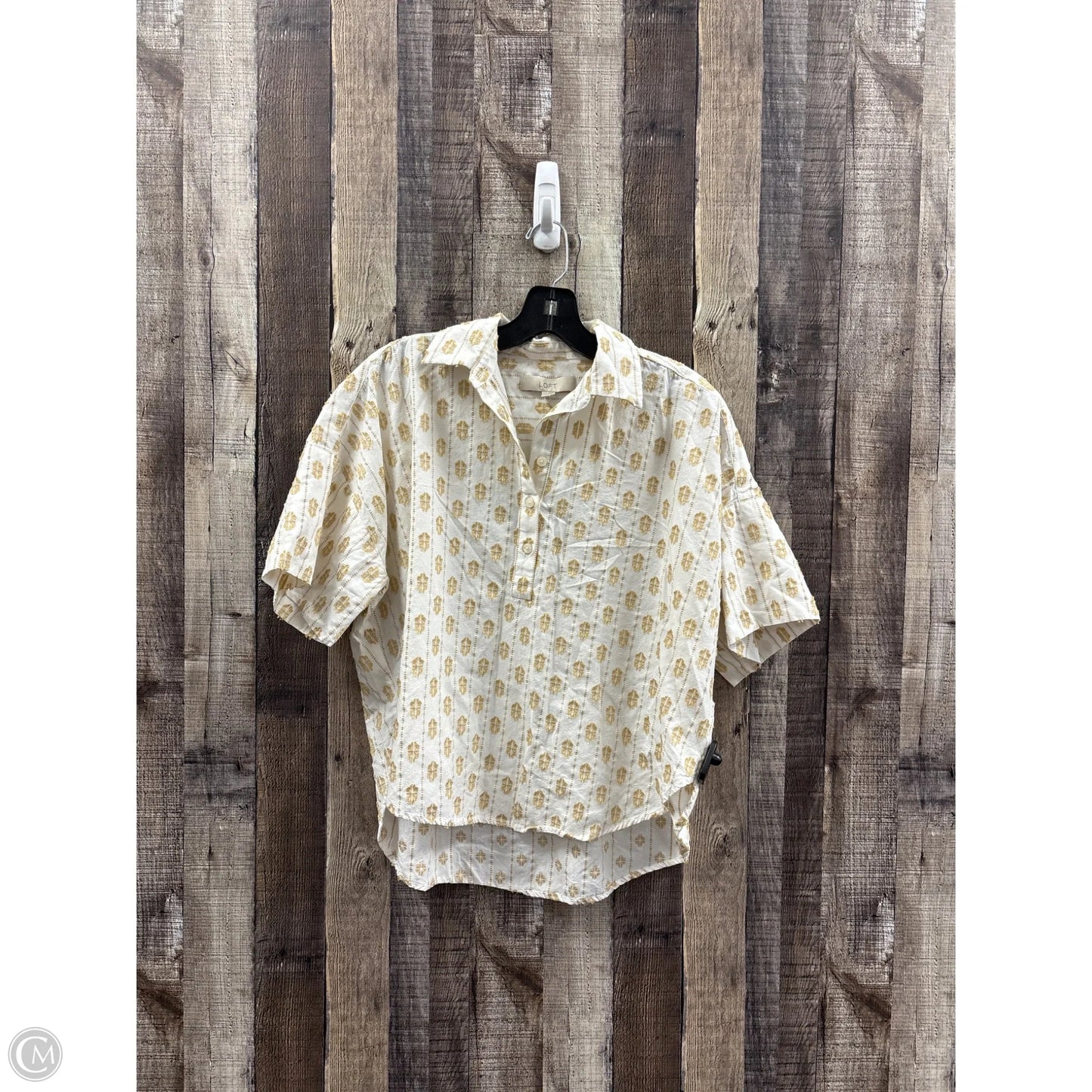 Top Sleeveless By Loft In White, Size: Xs