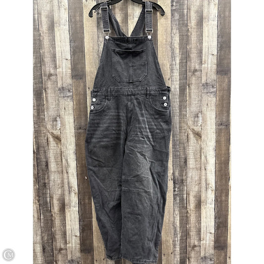 Overalls By Cmf In Black Denim, Size: Xxl