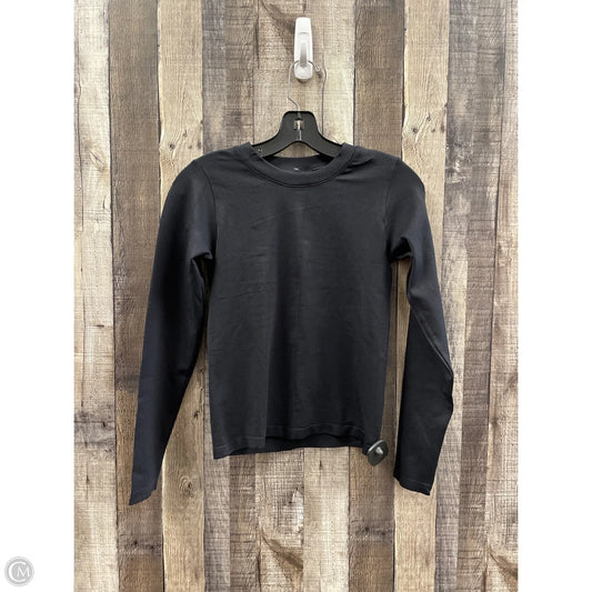 Athletic Top Long Sleeve Crewneck By Cmf In Black, Size: M