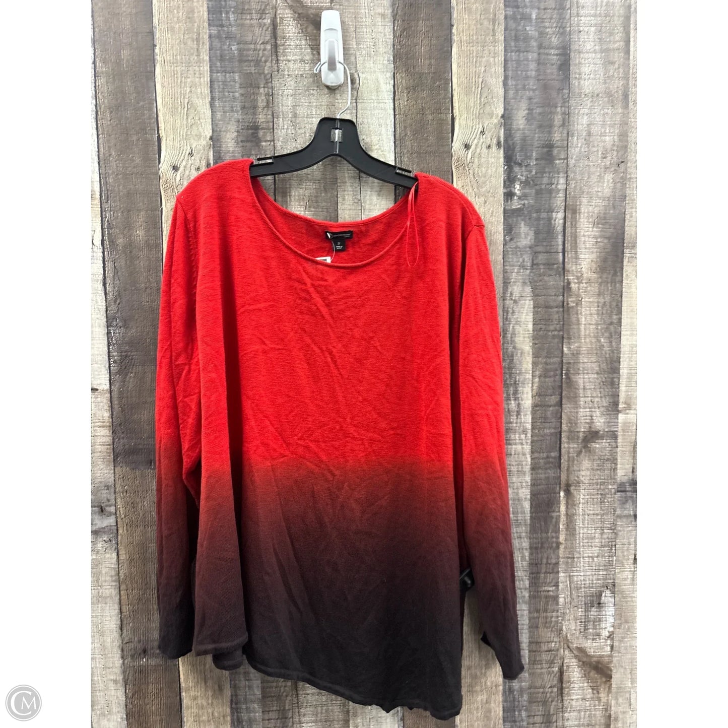 Sweater By New Directions In Multi-colored, Size: 3x