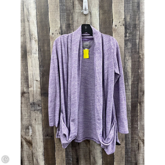 Cardigan Designer By Ugg In Purple, Size: S