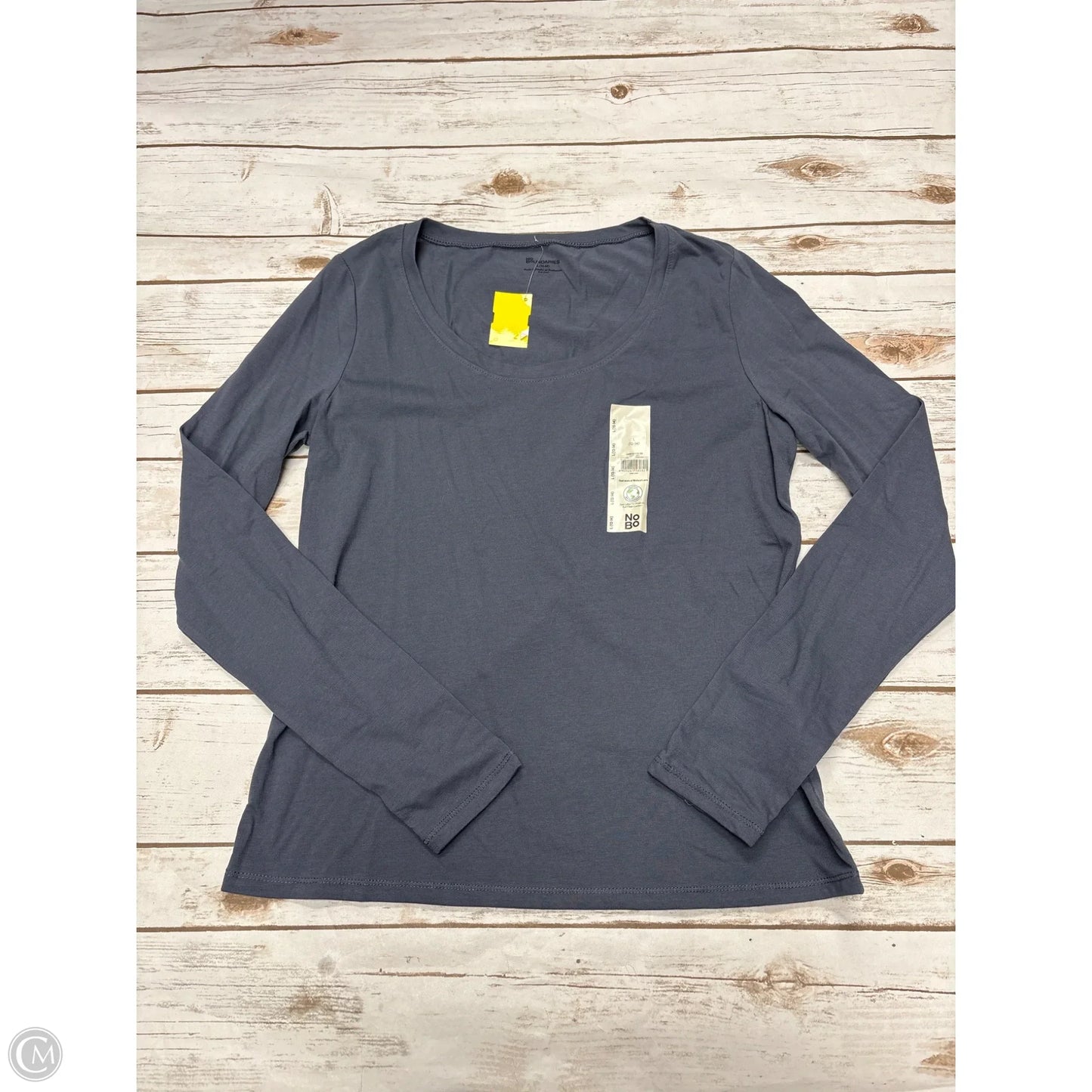 Top Long Sleeve By No Boundaries In Blue, Size: L