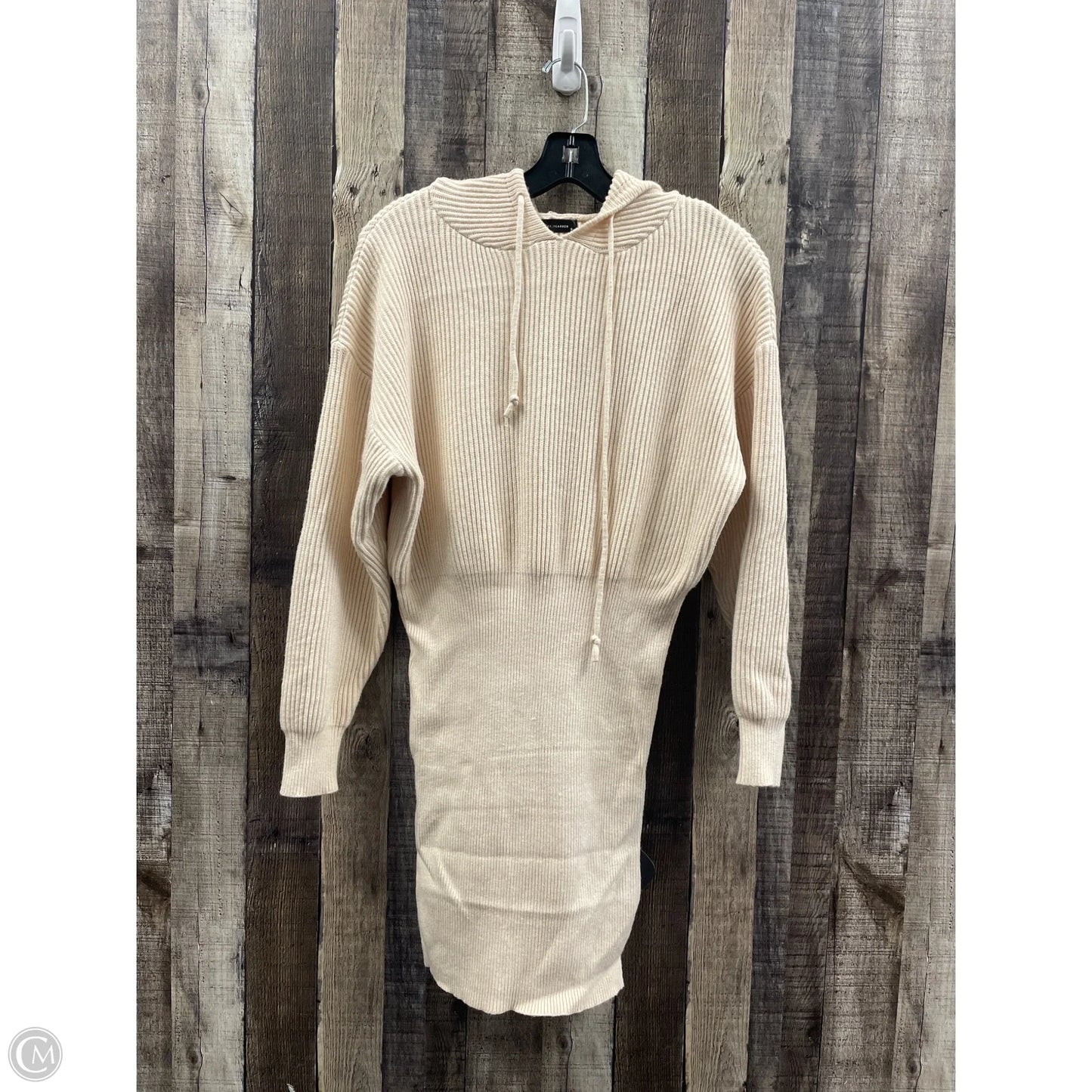 Dress Sweater By Cme In Cream, Size: S