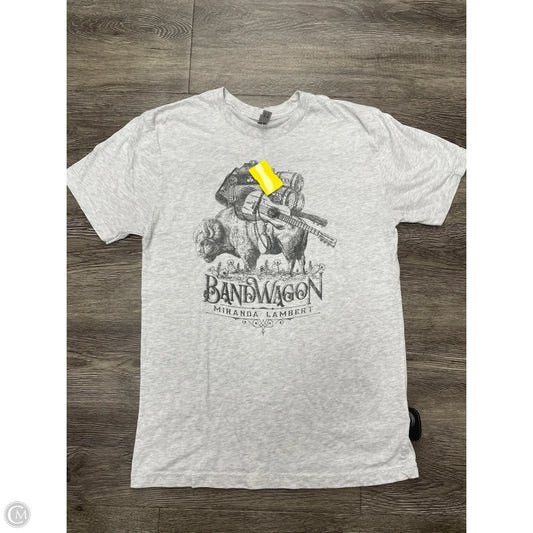 Top Short Sleeve Basic By Next Level In Grey, Size: S