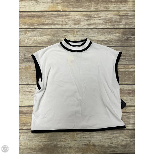 Top Sleeveless By Calia In White, Size: M