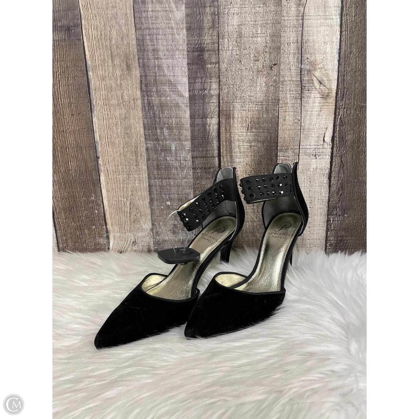 Shoes Heels Stiletto By Adrianna Papell In Black, Size: 6