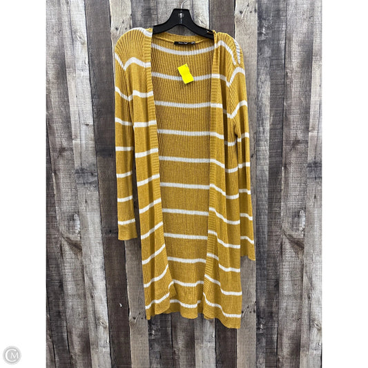 Cardigan By Doe & Rae In Gold & White, Size: S