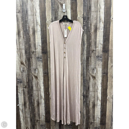 Jumpsuit By Three Bird Nest In Taupe, Size: S