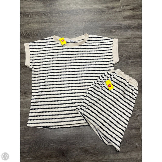 Shorts Set By Cme In Striped Pattern, Size: L