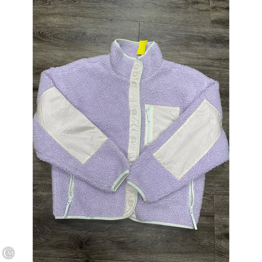 Athletic Fleece By Fabletics In Purple, Size: M
