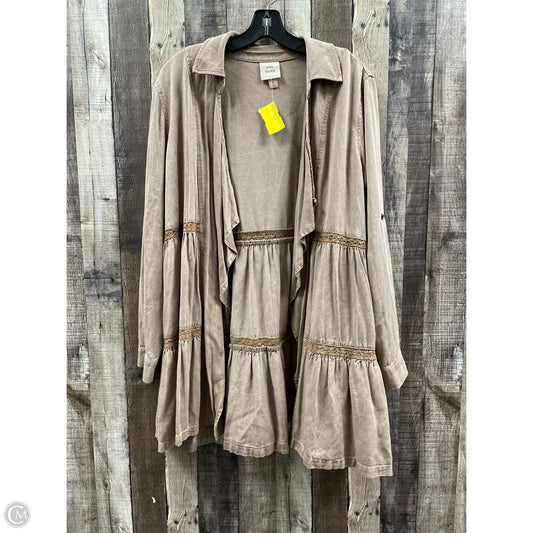 Cardigan By Knox Rose In Brown, Size: M