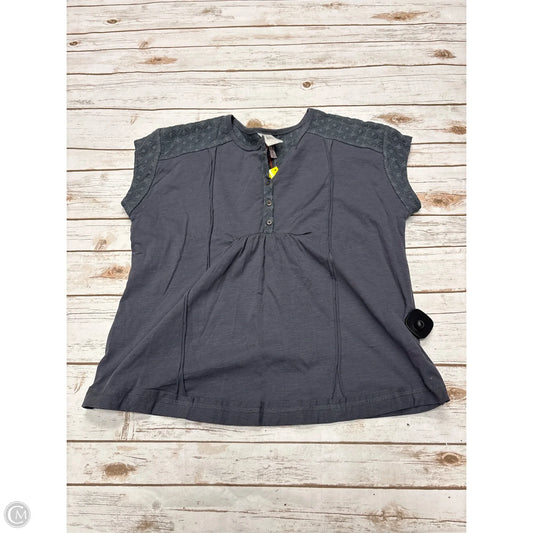 Top Sleeveless By Knox Rose In Grey, Size: M