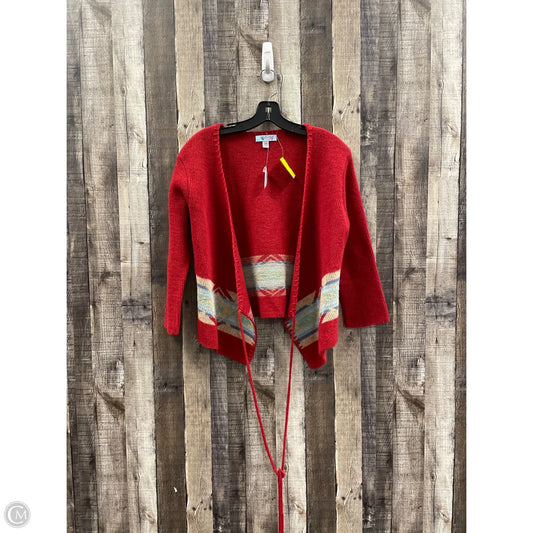 Sweater Cardigan By Bdg In Red, Size: L