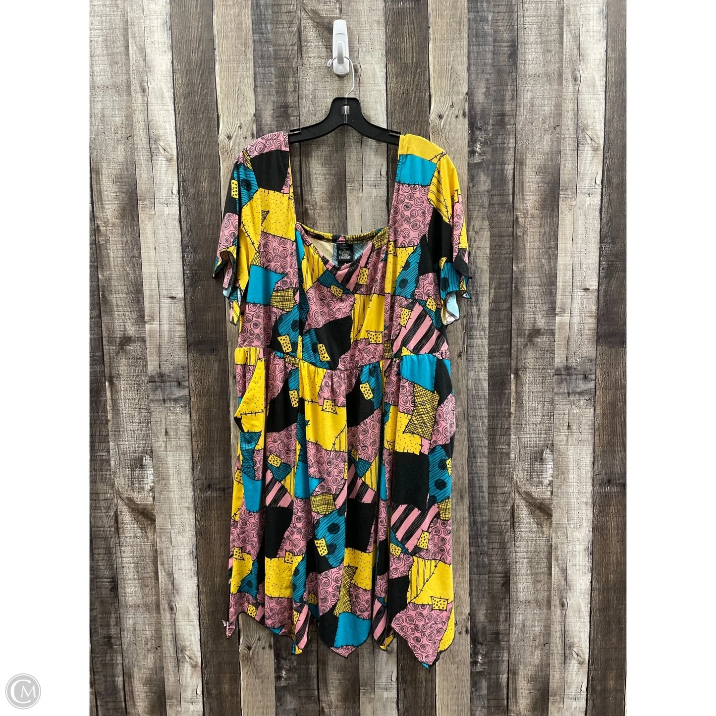 Dress Casual Midi By Disney In Multi-colored, Size: 3x