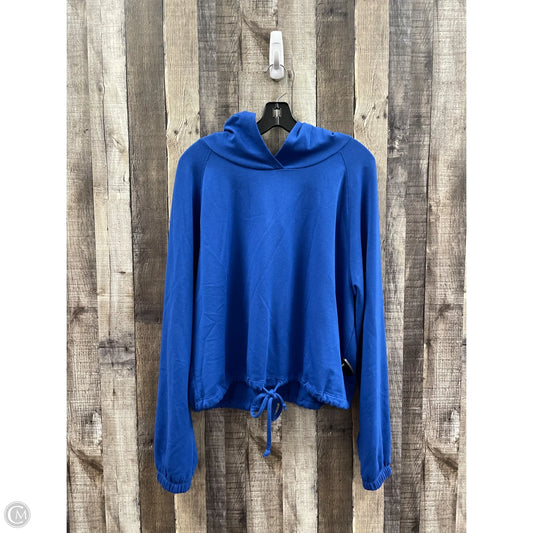 Athletic Sweatshirt Crewneck By Dsg Outerwear In Blue, Size: L