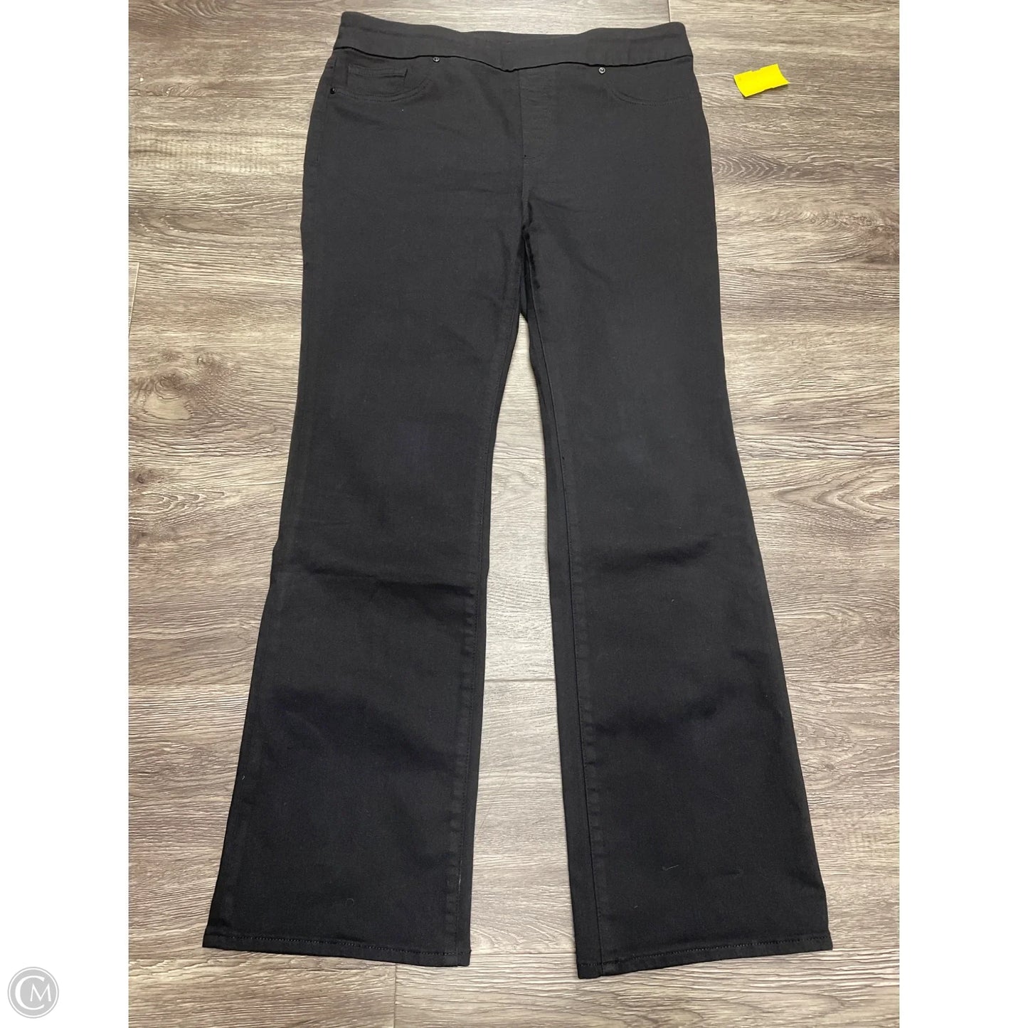 Jeans Boot Cut By Chicos In Black Denim, Size: 8