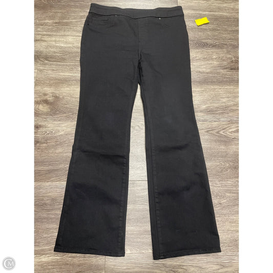 Jeans Boot Cut By Chicos In Black Denim, Size: 8