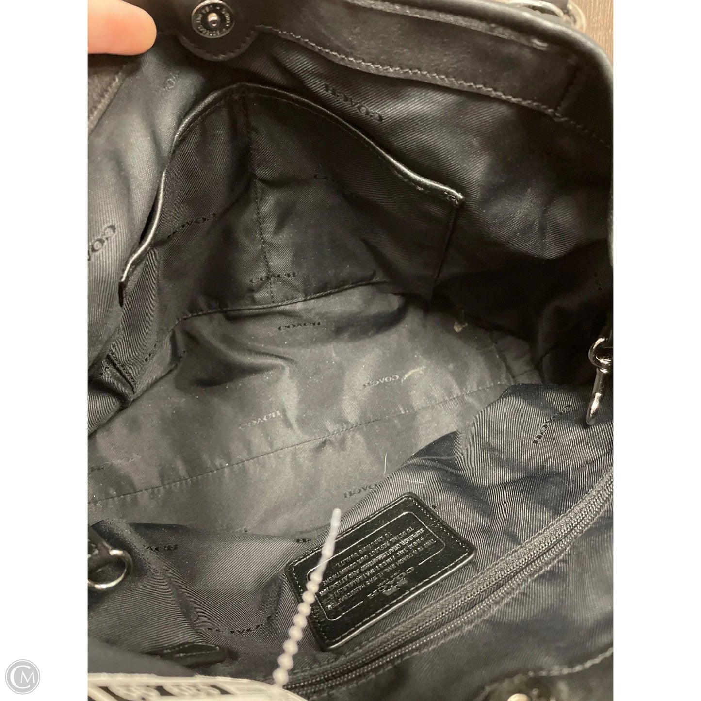 Handbag Designer By Coach, Size: Medium