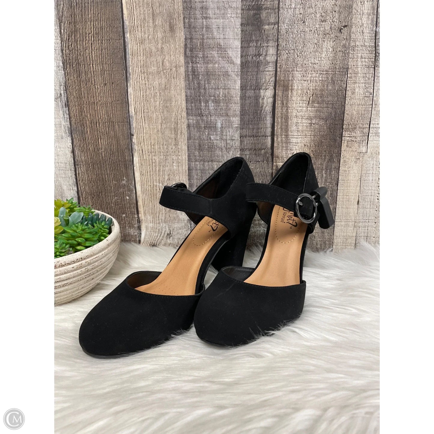 Shoes Heels Block By Cme In Black, Size: 7
