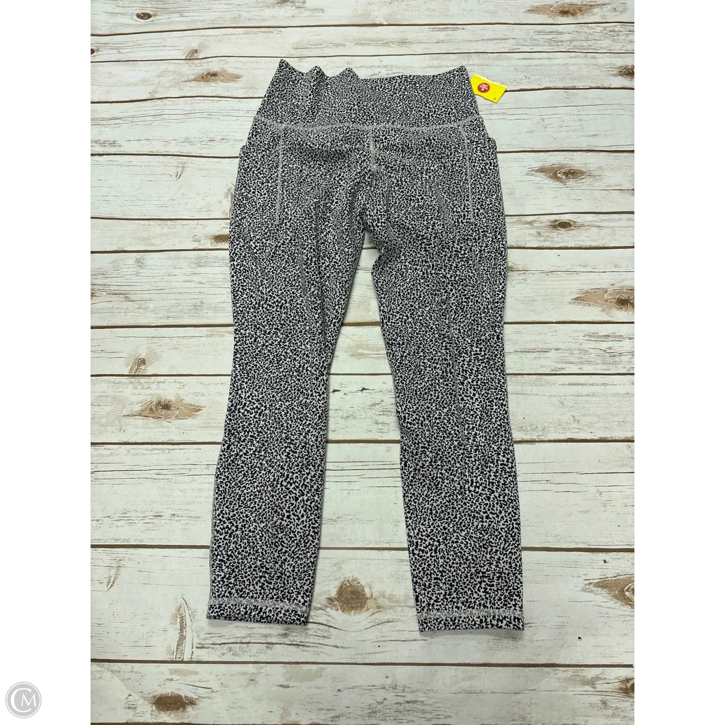 Athletic Leggings Capris By Athleta In Black & White, Size: S