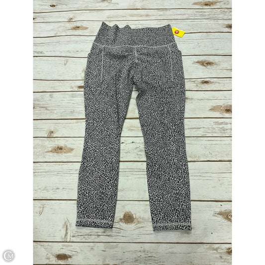 Athletic Leggings Capris By Athleta In Black & White, Size: S