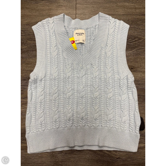 Vest Sweater By Abercrombie And Fitch In Blue, Size: Xs