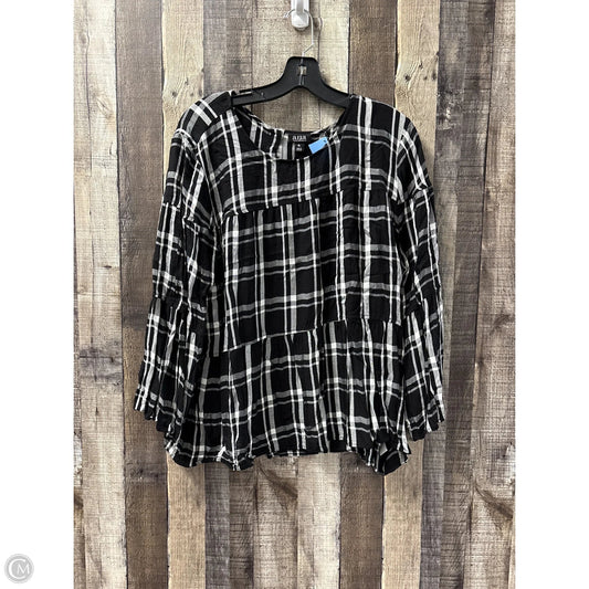 Top Long Sleeve By Ana In Paisley Print, Size: Xl