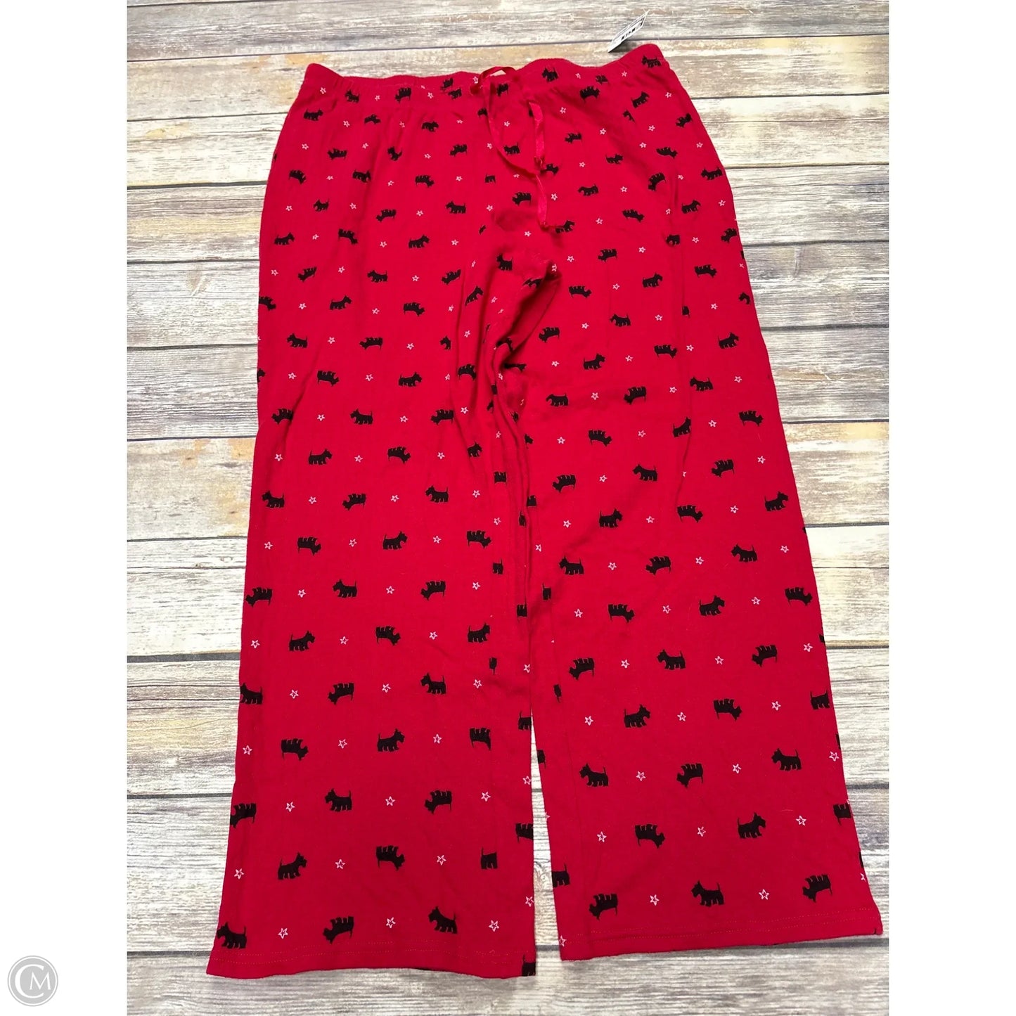 Pajamas 2pc By Croft And Barrow In Red, Size: Xl