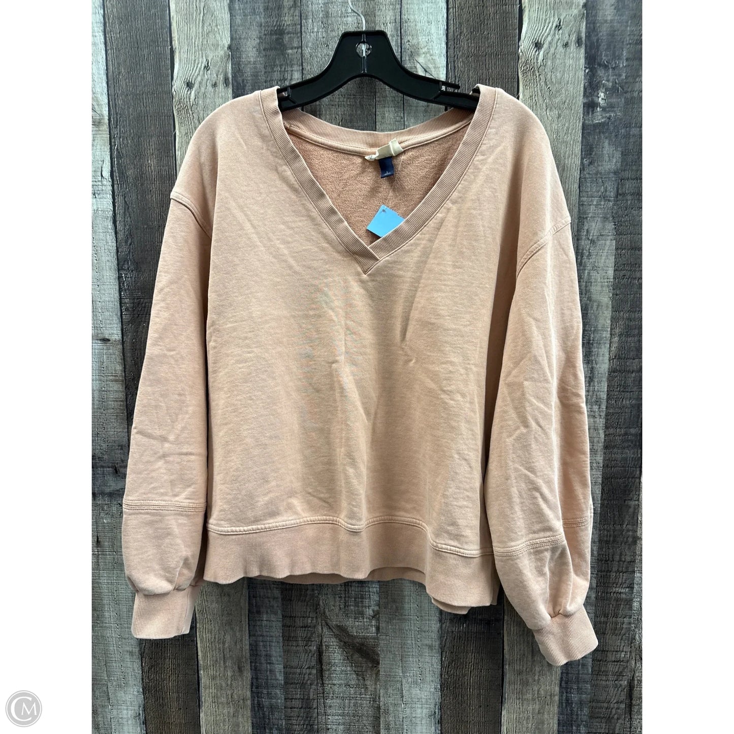 Sweatshirt Crewneck By Universal Thread In Orange, Size: L