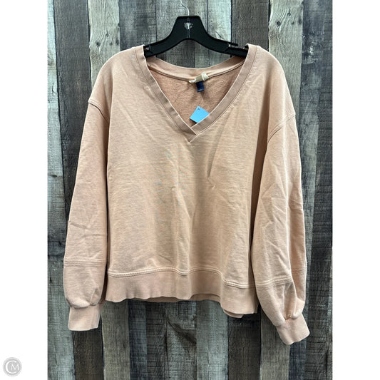 Sweatshirt Crewneck By Universal Thread In Orange, Size: L