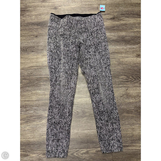 Athletic Leggings By Lululemon In Black & White, Size: 8