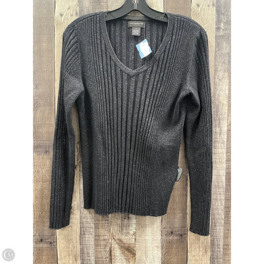Sweater By Liz Claiborne In Black, Size: M