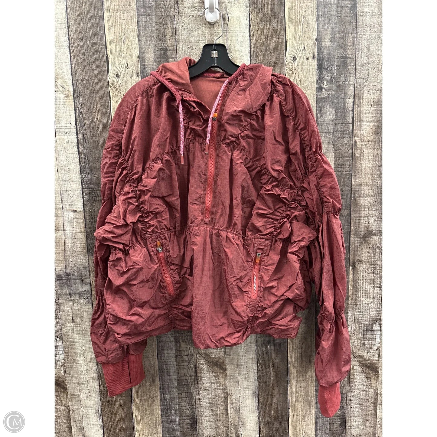 Jacket Other By Free People In Maroon, Size: M