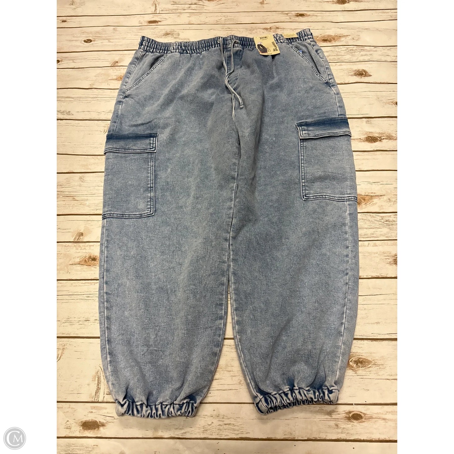 Jeans Straight By No Boundaries In Blue Denim, Size: Xxl