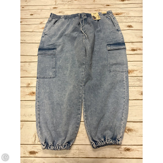 Jeans Straight By No Boundaries In Blue Denim, Size: Xxl