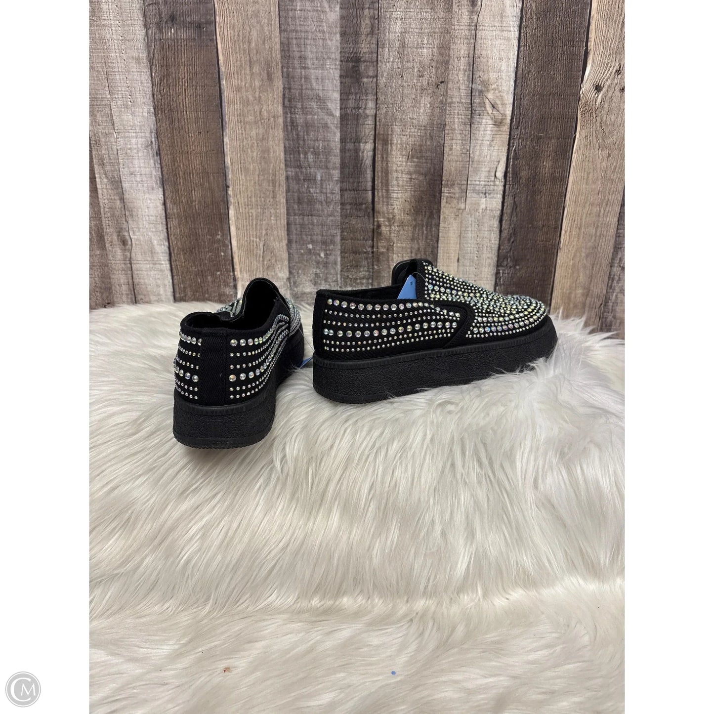 Shoes Flats By Rouge In Black, Size: 8