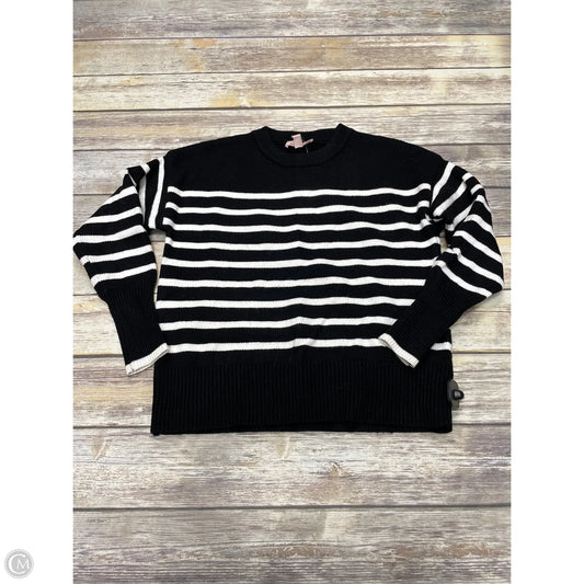 Sweater By Philosophy In Striped Pattern, Size: S